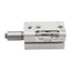 Used SMC MKB12-10L Rotary Clamp Cylinder, ø12mm Bore, 10mm Stroke, M5, 1.0MPa Max