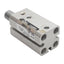 Used SMC MKB12-10L Rotary Clamp Cylinder, ø12mm Bore, 10mm Stroke, M5, 1.0MPa Max