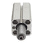 Used SMC MKB12-10L Rotary Clamp Cylinder, ø12mm Bore, 10mm Stroke, M5, 1.0MPa Max