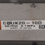 Used SMC CDUK20-10D Pneumatic Cylinder, ø20mm Bore, 10mm Stroke, M5, 0.7MPa