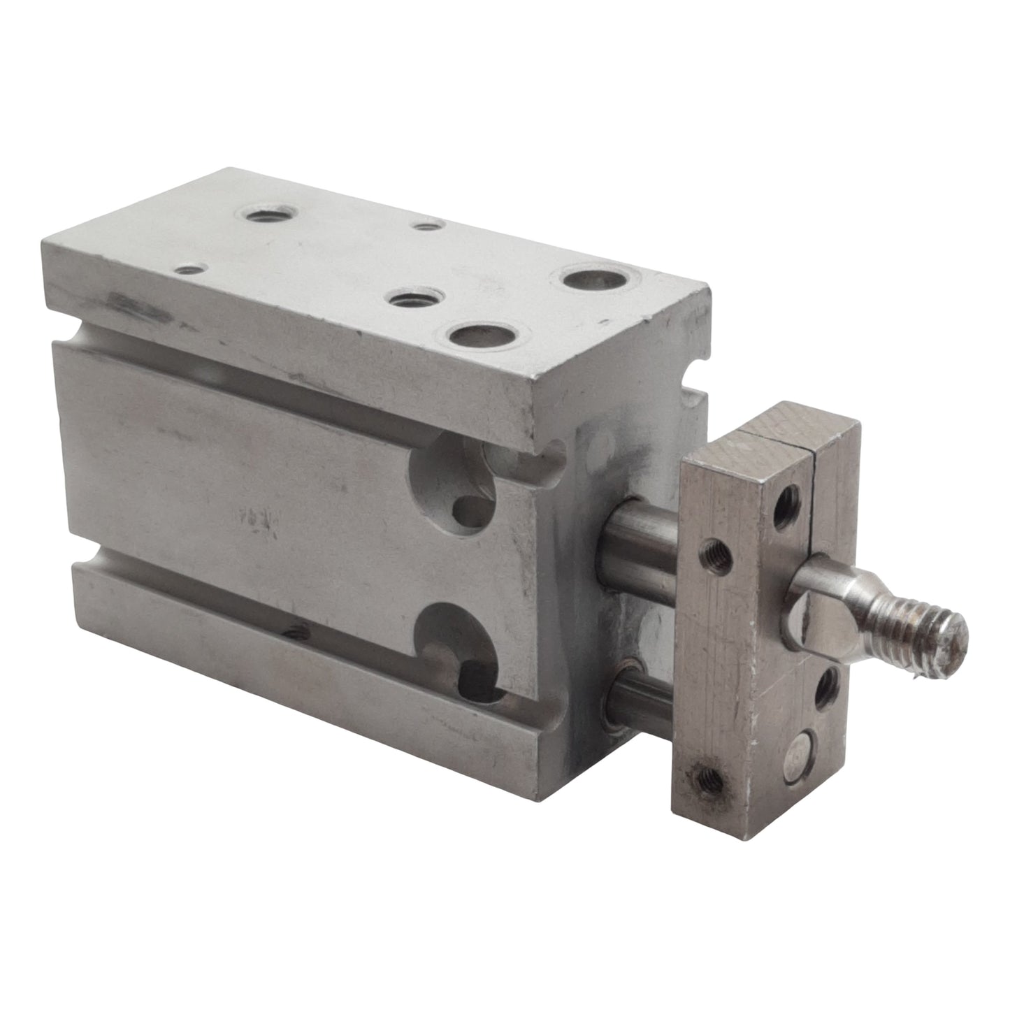 Used SMC CDUK20-10D Pneumatic Cylinder, ø20mm Bore, 10mm Stroke, M5, 0.7MPa