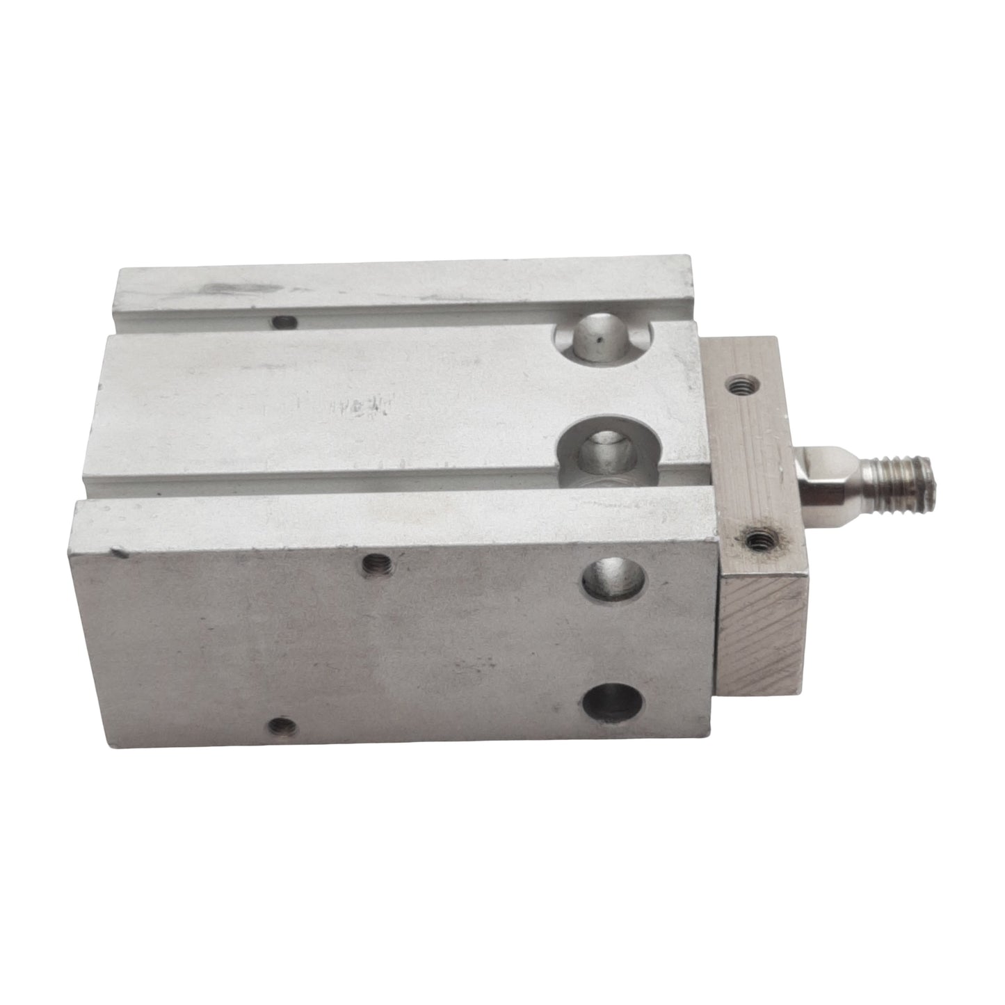 Used SMC CDUK20-10D Pneumatic Cylinder, ø20mm Bore, 10mm Stroke, M5, 0.7MPa