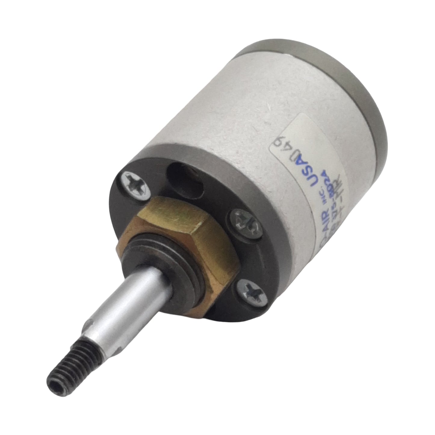 Used Fabco-Air E-5-XDR-F-MR Pneumatic Cylinder ø1/2" Bore, 1/2" Stroke, #10-32 250psi