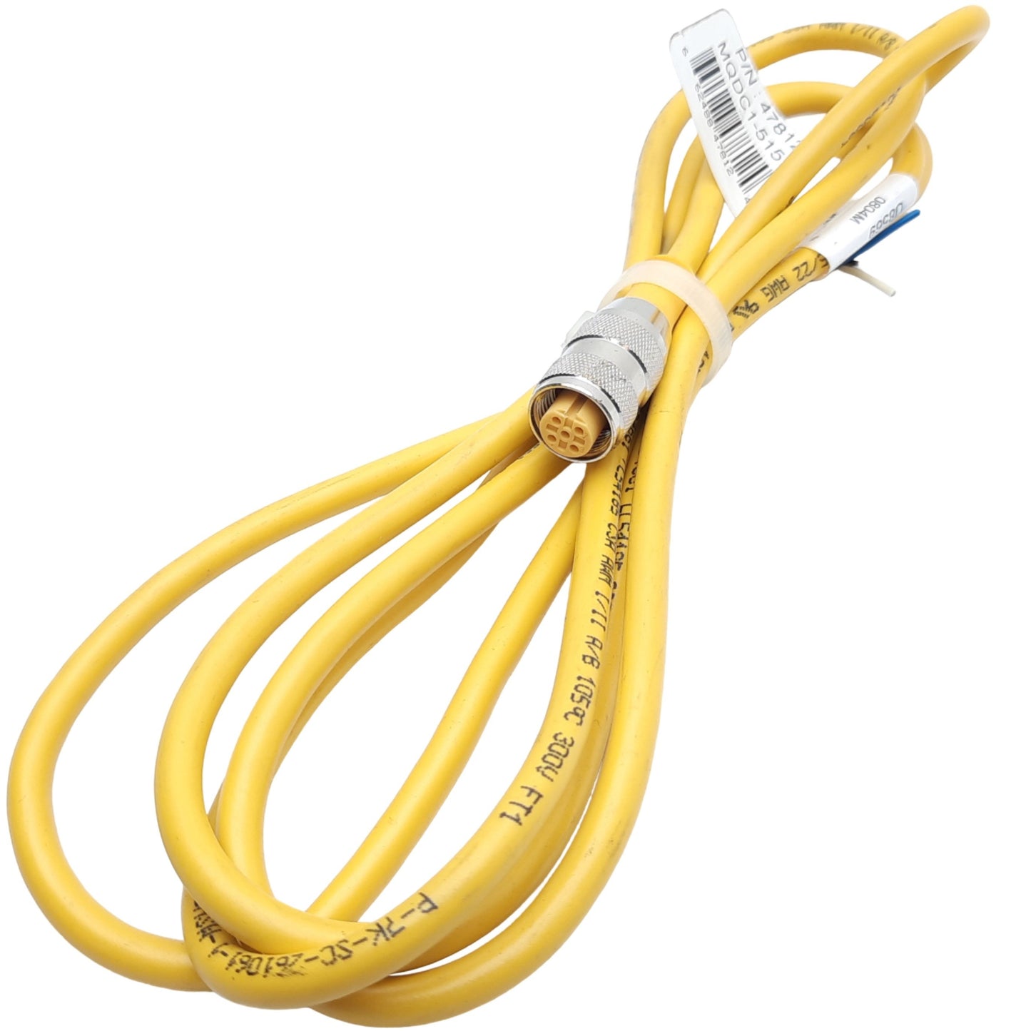 Used Banner MQDC1-515 Quick Disconnect Cable, M12 5-Pin to Flying Leads, 2m