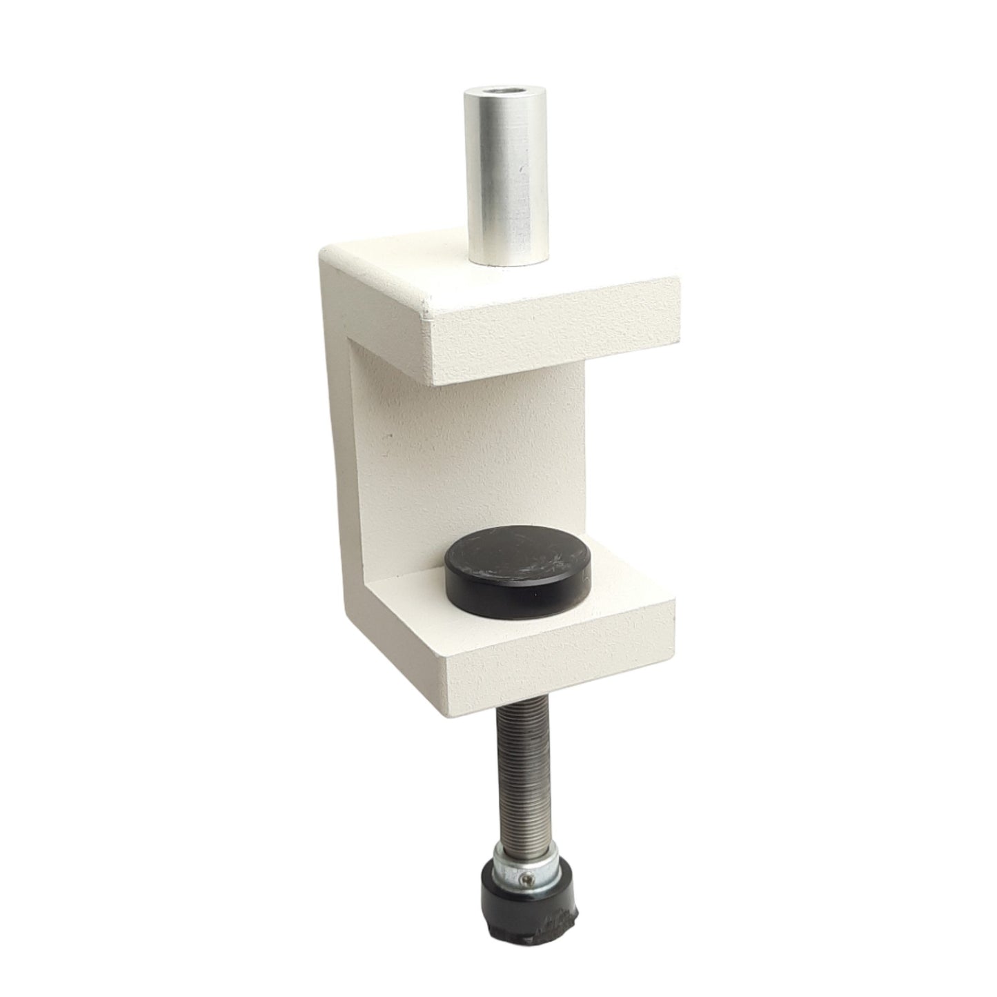 Used Microscope C-Clamp Articulating Arm Mount, For Desks, ø1/2in Post