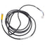 Used Lot of 2 Turck PKG 3M-4/S90 Picofast Cordset Cable 3-Pin, 125V 4A, 2m Long