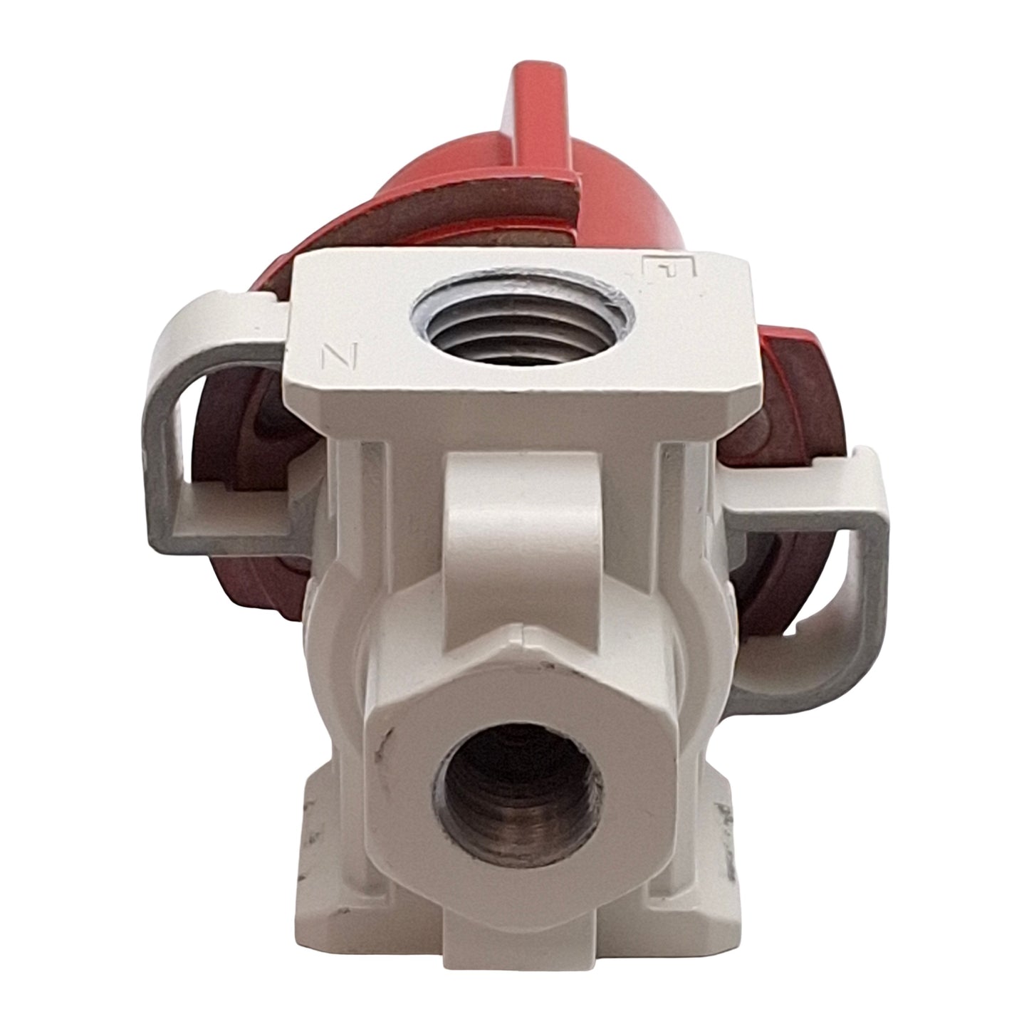 Used SMC VHS20-N02B-Z Single Action Pressure Relief Valve, 15-150psi, 1/4in NPT Ports