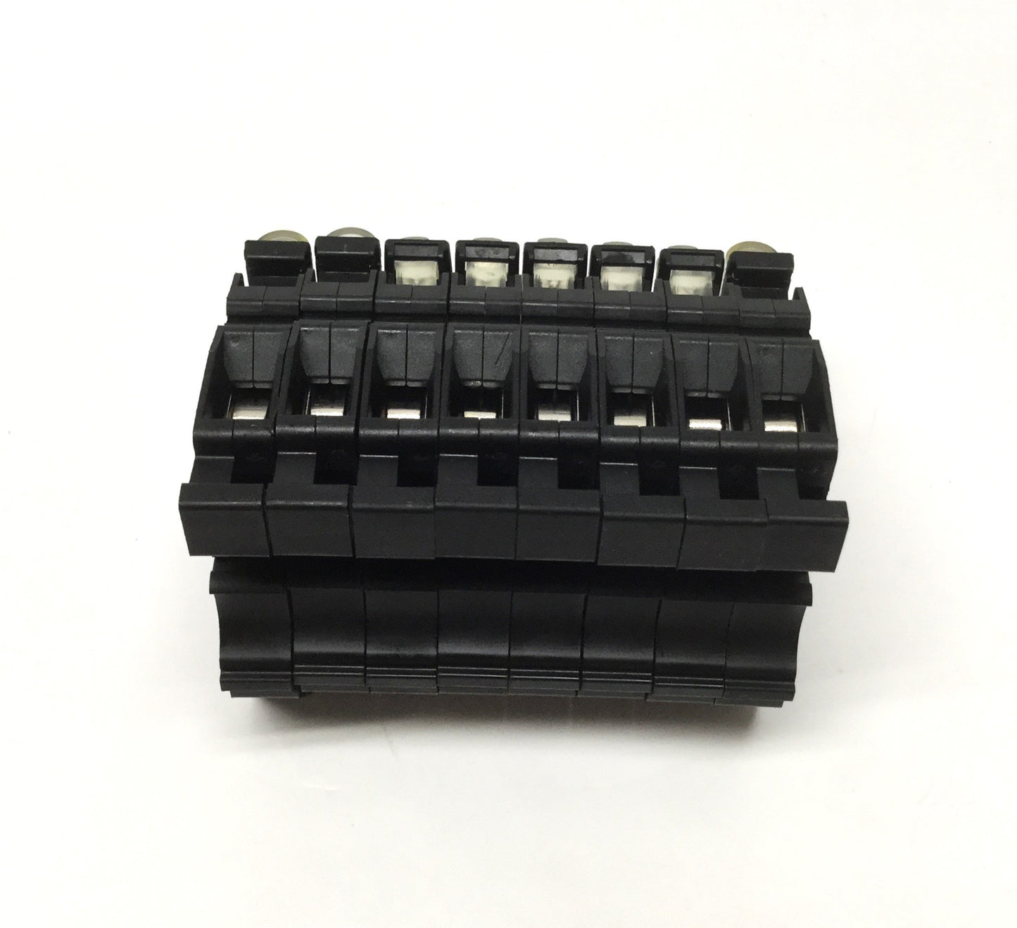 Used Lot of 8 Phoenix USIG Modular Fuse Terminal Blocks w/ST-SILED 24V Plug 6.3A 400V