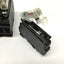 Used Lot of 8 Phoenix USIG Modular Fuse Terminal Blocks w/ST-SILED 24V Plug 6.3A 400V
