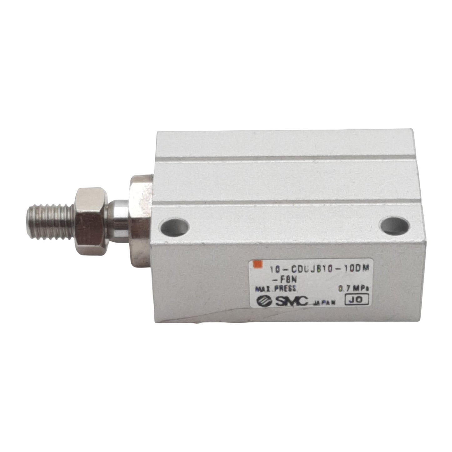 Used SMC 10-CDUJB10-10DM-F8N Free-Mount Cylinder, ø10mm Bore, 10mm Stroke, M3, 0.7MPa