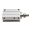 Used SMC 10-CDUJB10-10DM-F8N Free-Mount Cylinder, ø10mm Bore, 10mm Stroke, M3, 0.7MPa