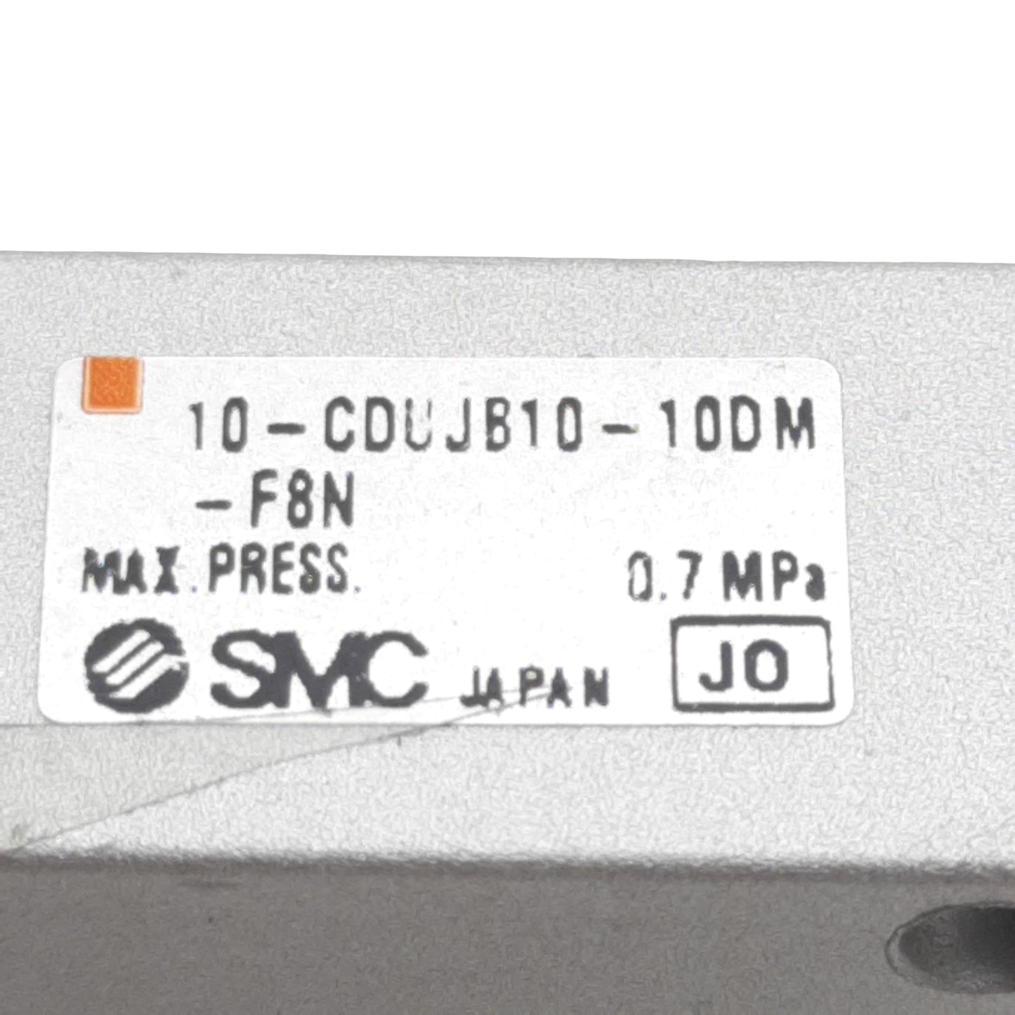 Used SMC 10-CDUJB10-10DM-F8N Free-Mount Cylinder, ø10mm Bore, 10mm Stroke, M3, 0.7MPa