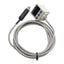 Used SMC ISE40A-01-V Digital Pressure Switch -0.1~1.0MPa PNP M8 3-Pin 12-24VDC 1/8NPT
