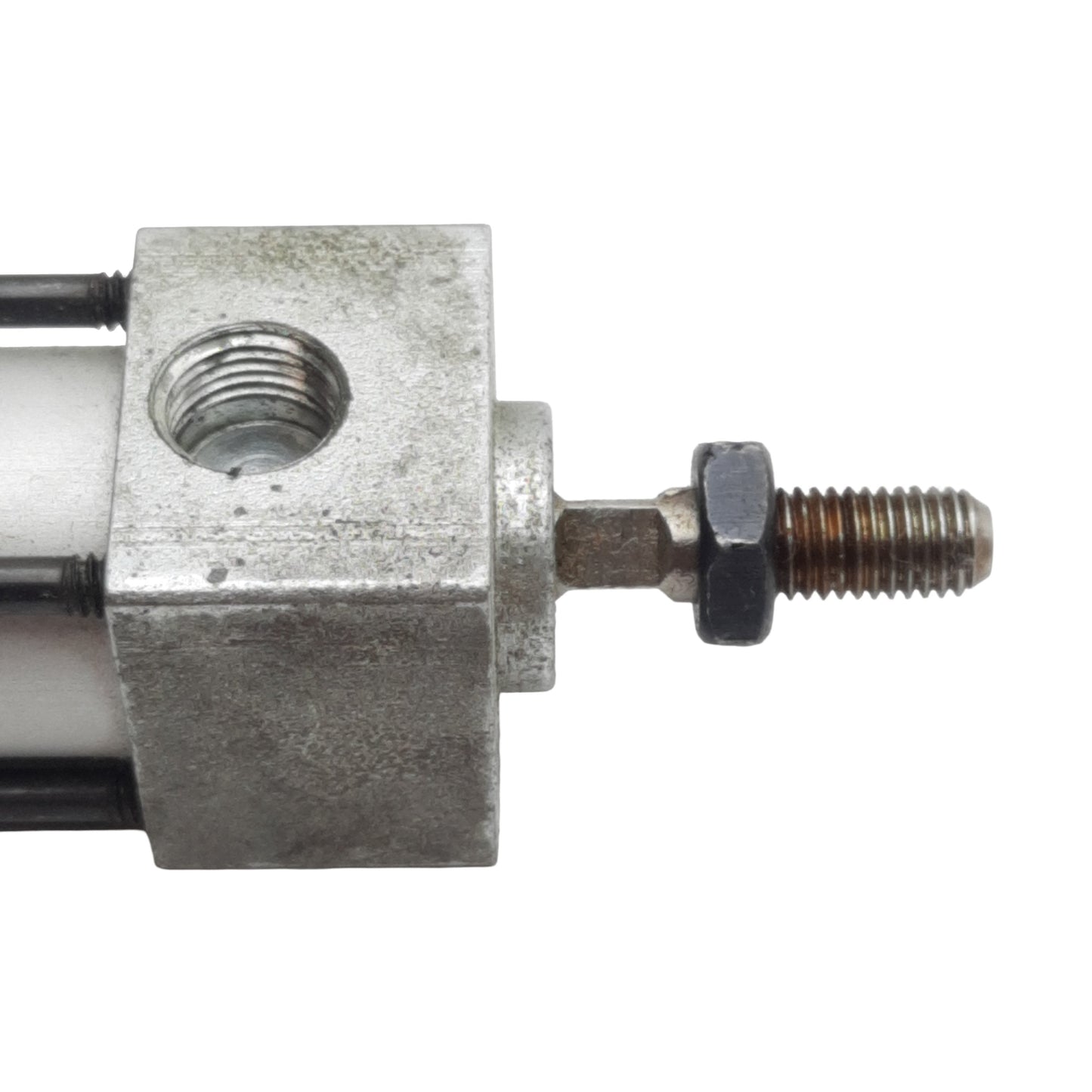 Used PHD AVP3/4X1 Pneumatic Cylinder, ø3/4in Bore, 1in Stroke, 1/8in NPT, 150psi