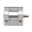 Used SMC NCQ7B056-025T Pneumatic Cylinder, ø0.56in Bore, 0.25in Stroke, M5, 1.37MPa