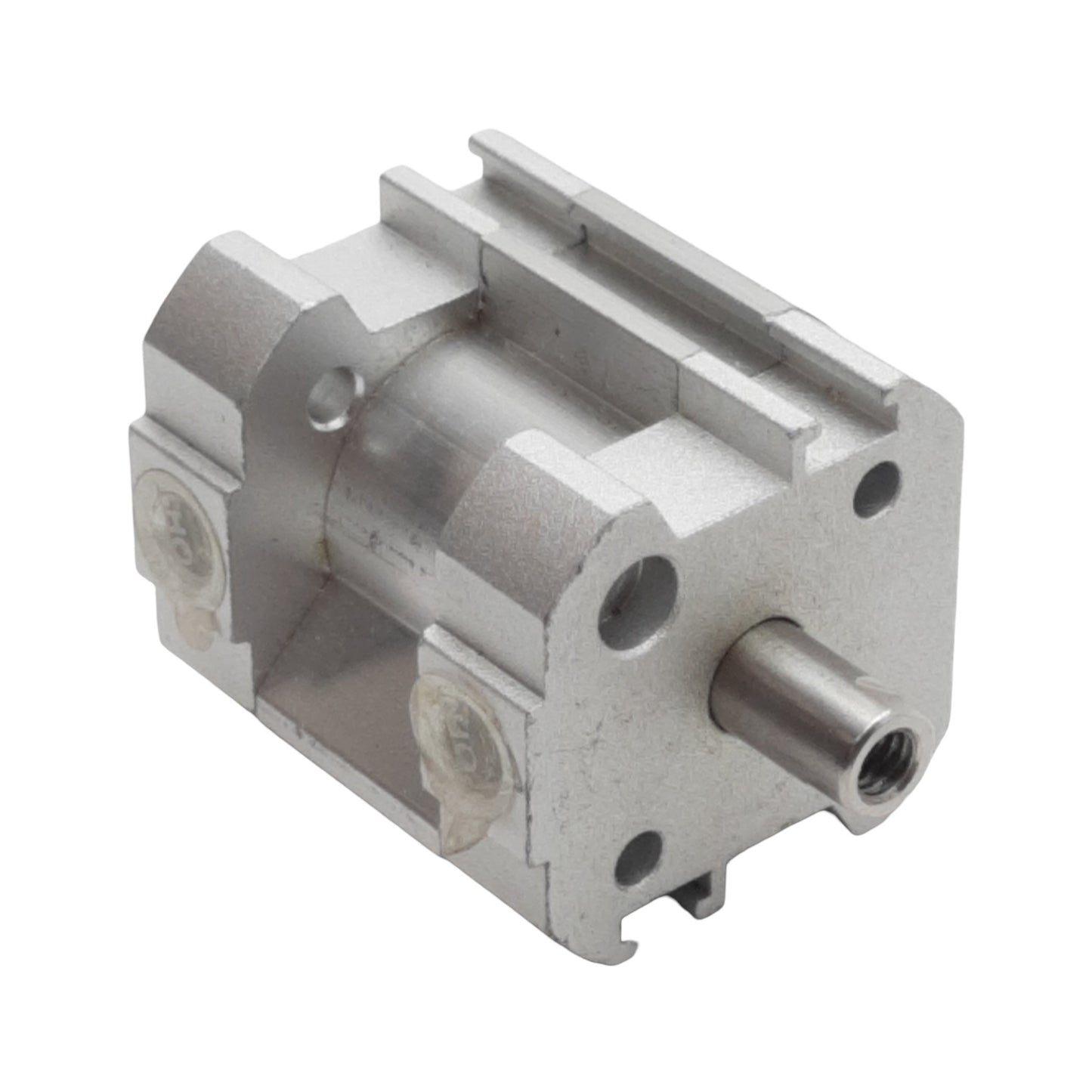 Used SMC NCQ7B056-025T Pneumatic Cylinder, ø0.56in Bore, 0.25in Stroke, M5, 1.37MPa