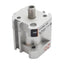 Used SMC NCQ7B056-025T Pneumatic Cylinder, ø0.56in Bore, 0.25in Stroke, M5, 1.37MPa