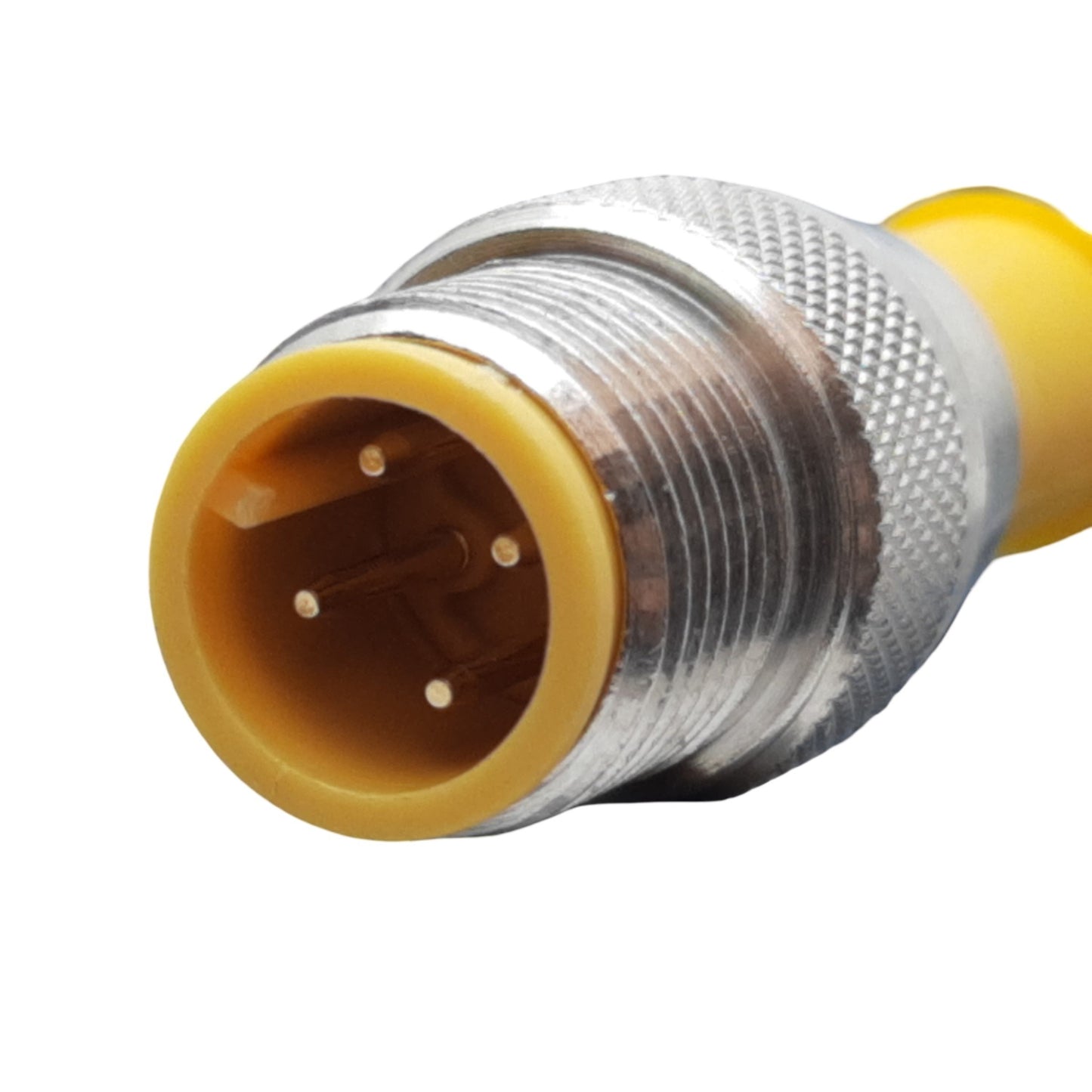 Used Turck RS 4.4T-6 Actuator Sensor Cable M12 Male Straight 4-Pin to Single End, 4m