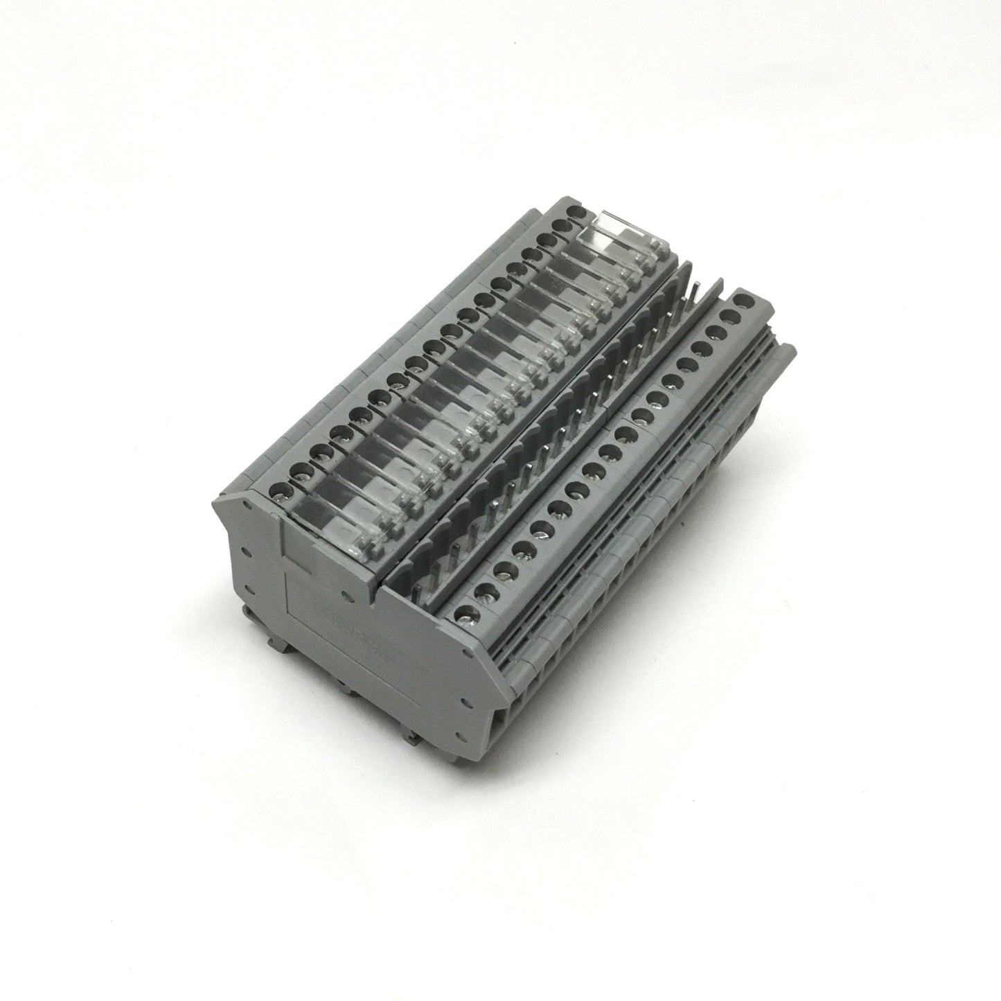 Used Lot of 18 Phoenix UK 3D-MSTBV-5,08 Feed-Through Terminal Blocks 250V 24A