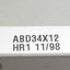 New Compact ABD34X12 Pneumatic Cylinder, ø3/4in Bore, 1/2in Stroke, #10-32, 250psi