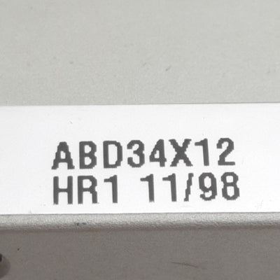New Compact ABD34X12 Pneumatic Cylinder, ø3/4in Bore, 1/2in Stroke, #10-32, 250psi