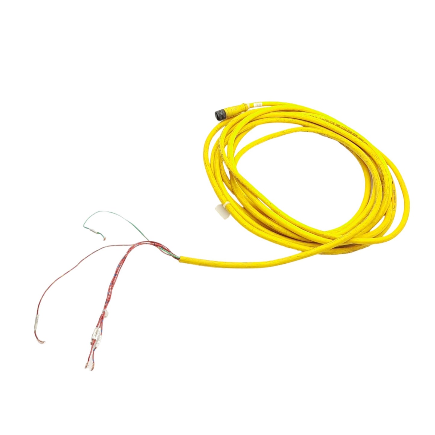 Used Allen Bradley 889R-F6ACA-5 AC Micro Cordset 250VAC 4A, M12 6-Pin Female