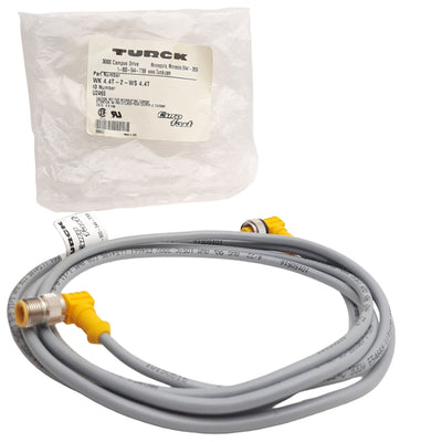 New Turck WK 4.4T-2-WS 4.4T Actuator and Sensor Cable 250V, 4A Max, 2m Length