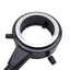 Used Schott A08600 Universal Fiber Optic Ring Light, ø60mm ID, ø16mm Input, 33in