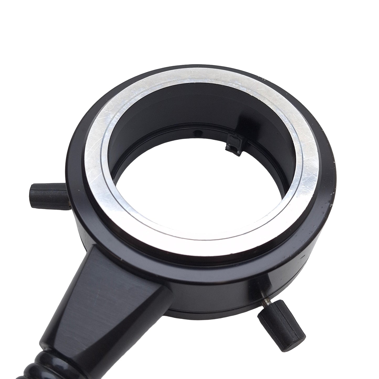 Used Schott A08600 Universal Fiber Optic Ring Light, ø60mm ID, ø16mm Input, 33in