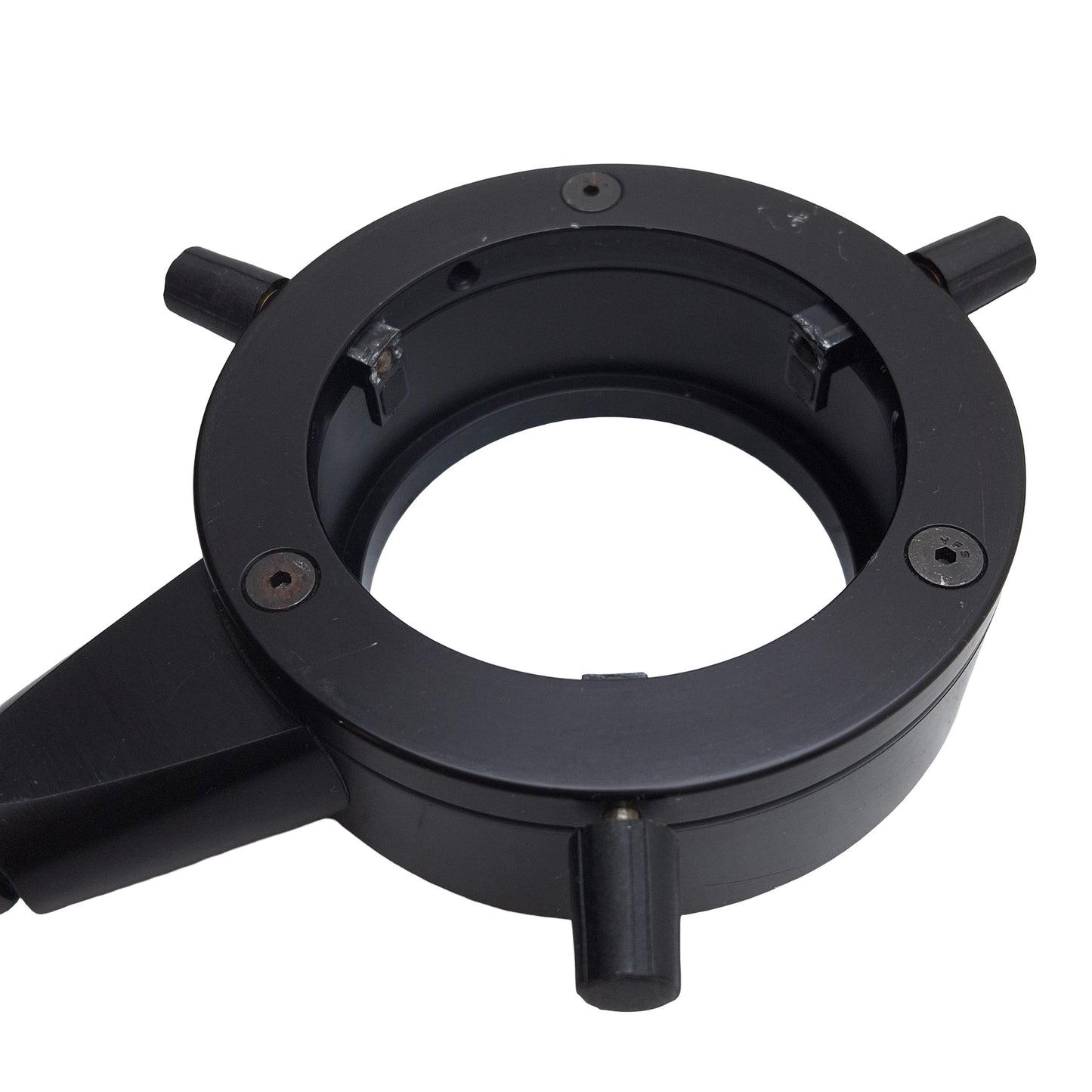 Used Schott A08600 Universal Fiber Optic Ring Light, ø60mm ID, ø16mm Input, 33in