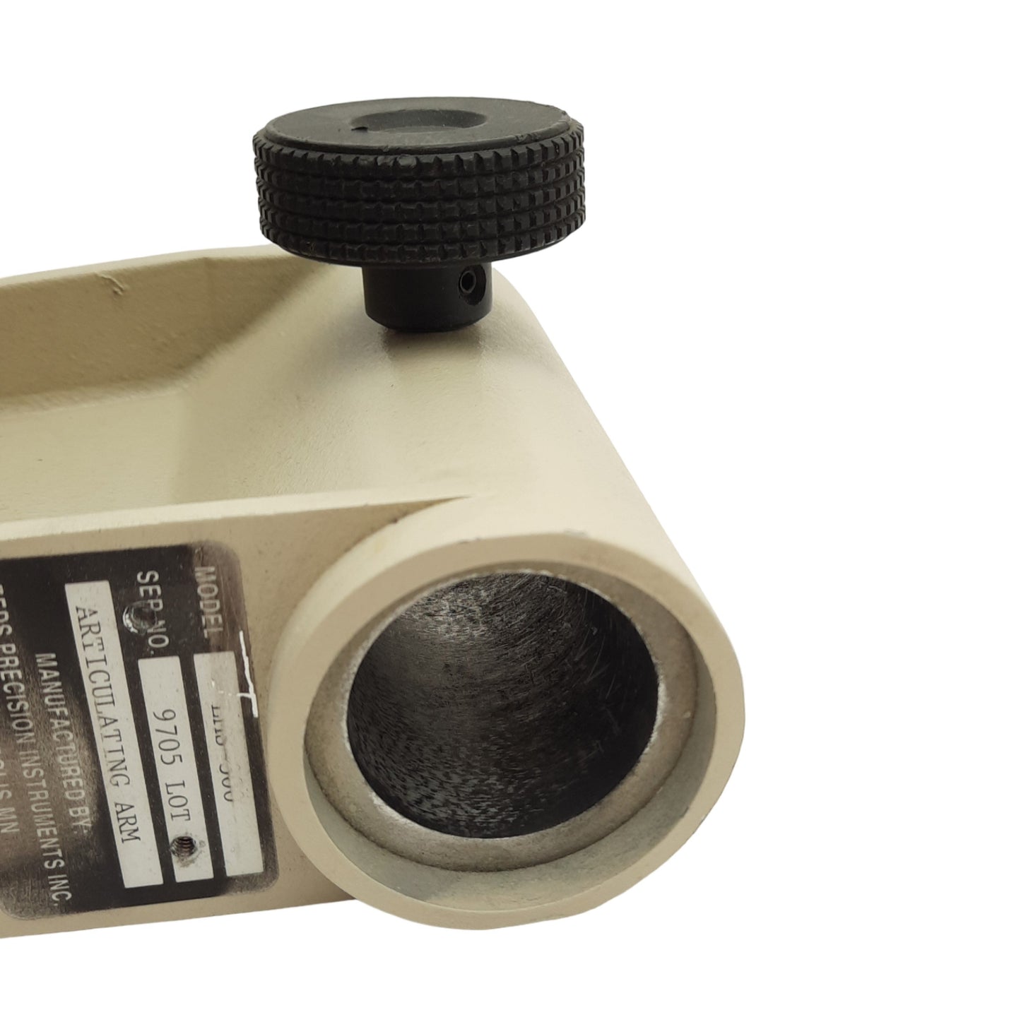 Used Leeds LMS-300 Articulating Microscope Boom Arm 2-Joint, 24.5" Reach *No Bushing*