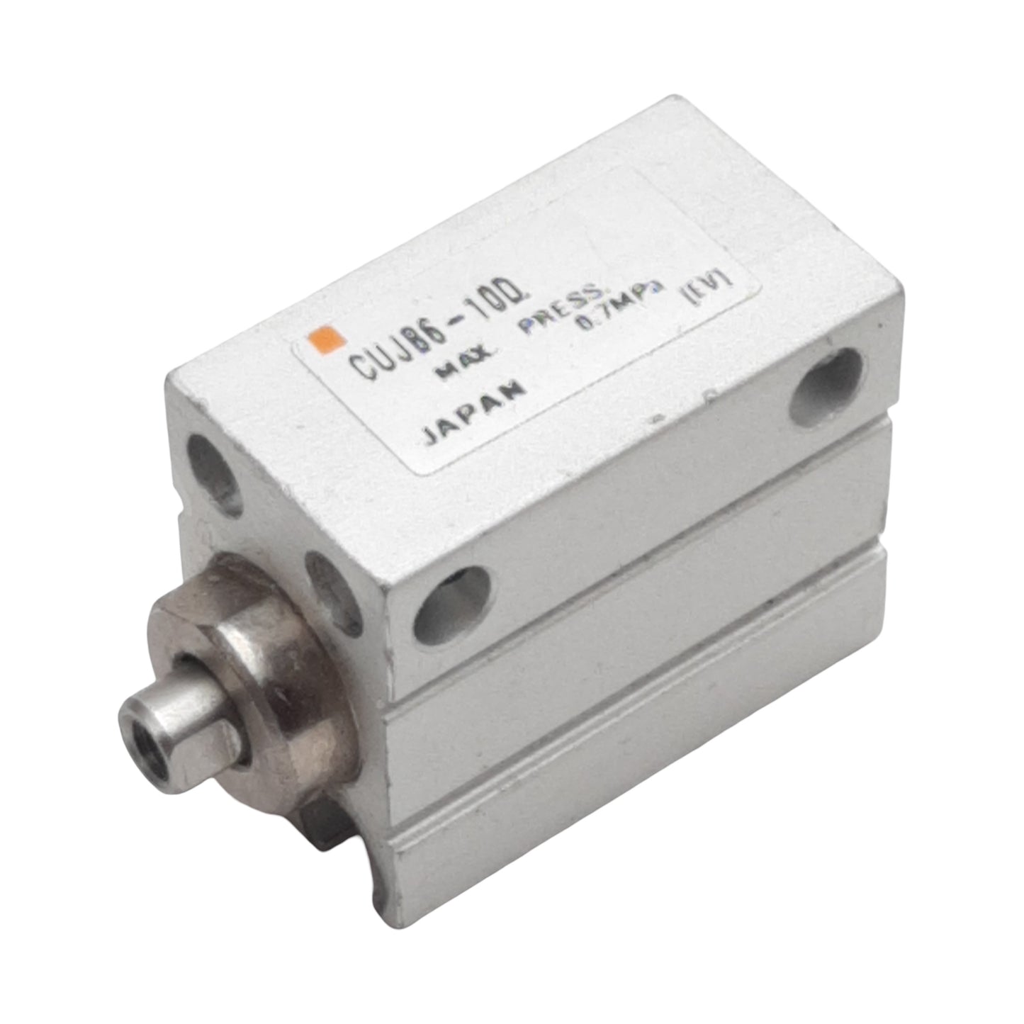 Used Lot of 3 SMC CUJB6-10D Free-Mount Cylinder, ø6mm Bore, 10mm Stroke, M3, 0.7MPa