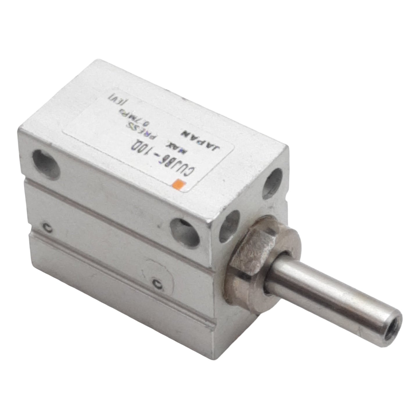 Used Lot of 3 SMC CUJB6-10D Free-Mount Cylinder, ø6mm Bore, 10mm Stroke, M3, 0.7MPa