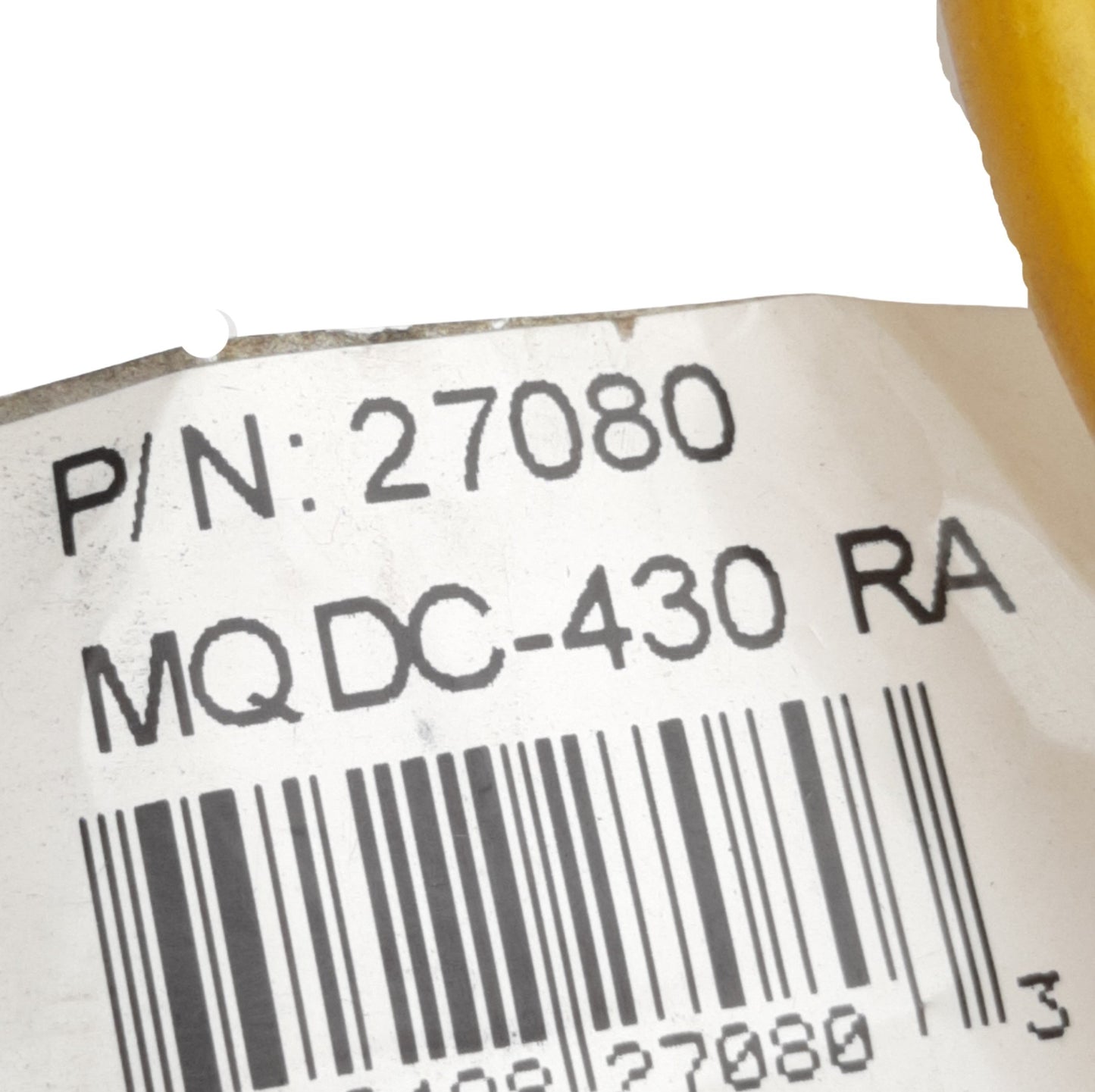 Used Banner Engineering 27080 Single-Ended Cordset 30VDC, 4A, M12 4-Pin Female, 9m