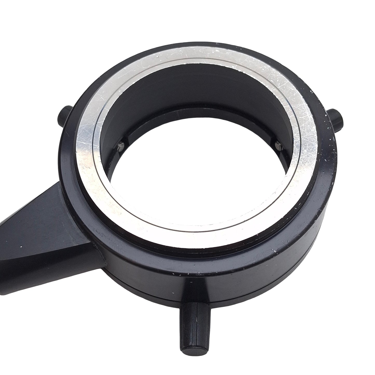 Used Schott A08600 Universal Fiber Optic Ring Light ø60mm ID, ø16mm Input *No Clamps*