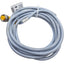 Used Turck WK 4.4T-2-WS 4.4T/S675 Right-Angle M12 Eurofast Female x Bare End Cable 2m