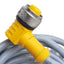 Used Turck WK 4.4T-2-WS 4.4T/S675 Right-Angle M12 Eurofast Female x Bare End Cable 2m