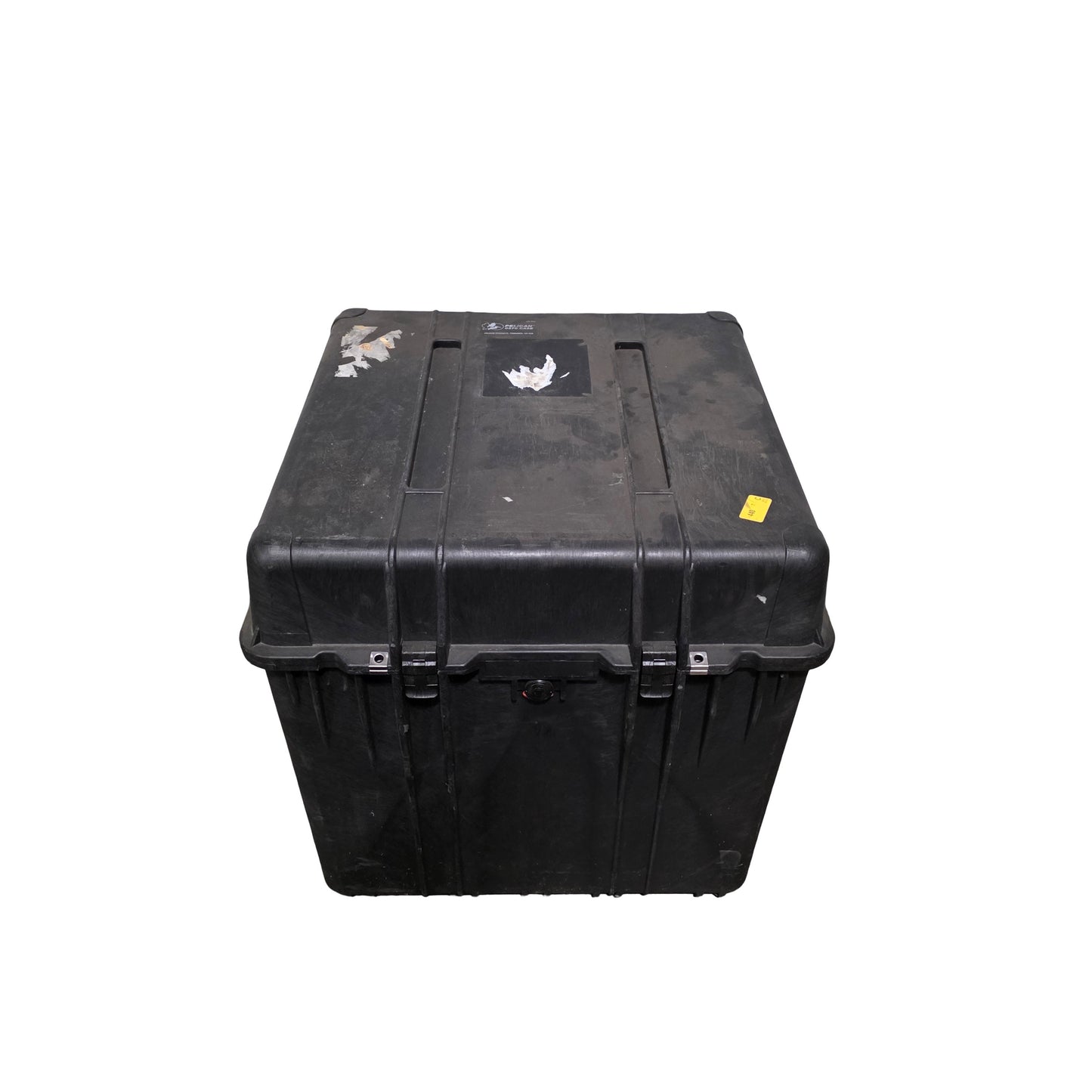 Used Pelican 0370 Protector Cube Case 8CuFt, 26.5"L x 26.5"W x 25.25"D, IP67