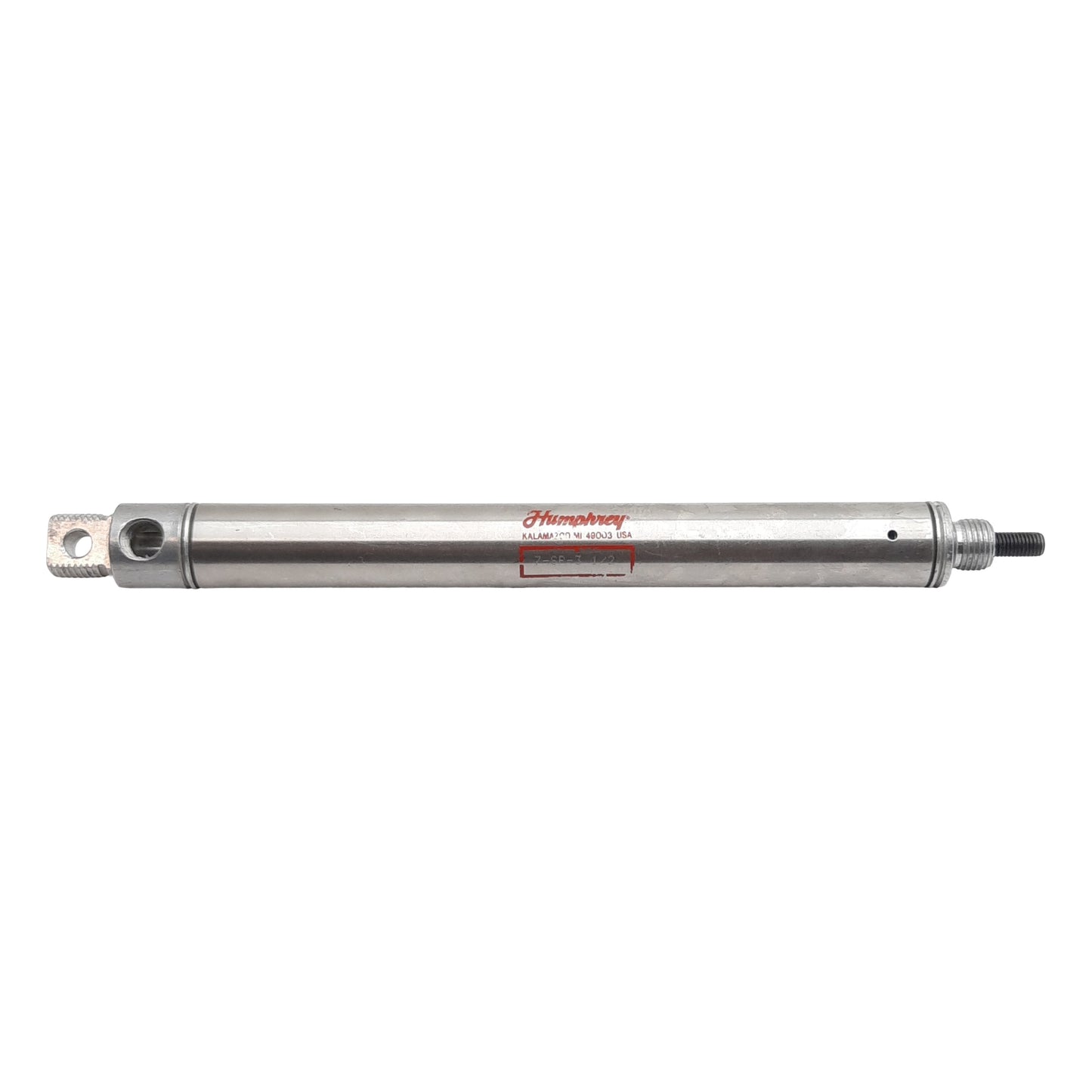 Used Humphrey 7-SP-31/2 Pneumatic Cylinder, ø3/4in Bore, 3-1/2in Stroke, 1/8in NPSF