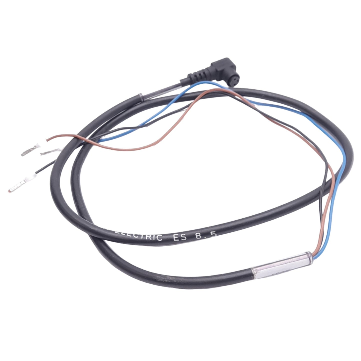 Used Lot of 3 Baumer ES8.5 Sensor Cables, M8 3-Pin 90° Female, 60VAC/DC, 3ft Length