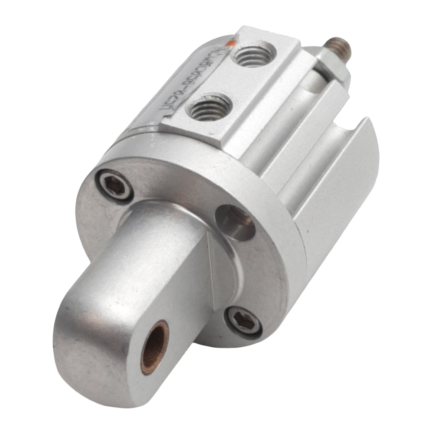 Used SMC NCQ8C056-025M Pneumatic Cylinder, ø9/16in Bore, 1/4in Stroke, #10-32, 200psi