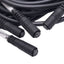 Used Lot of 4 Baumer ES9.5 Sensor Cables, M8 3-Pin Female, 60VAC/DC, 4ft Length