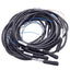 Used Lot of 4 Baumer ES9.5 Sensor Cables, M8 3-Pin Female, 60VAC/DC, 4ft Length