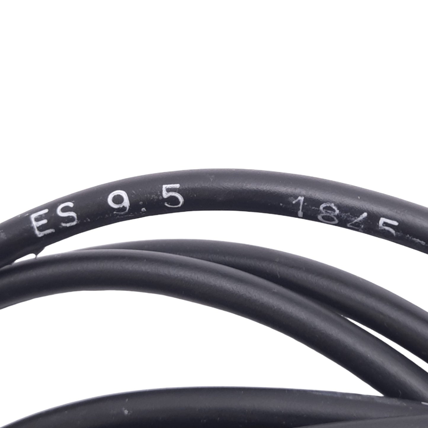 Used Lot of 4 Baumer ES9.5 Sensor Cables, M8 3-Pin Female, 60VAC/DC, 4ft Length