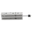 Used SMC 10-CDU6D-E6408-15-A93 Pneumatic Cylinder ø10mm Bore, 10mm Stroke, M5, 0.7MPa