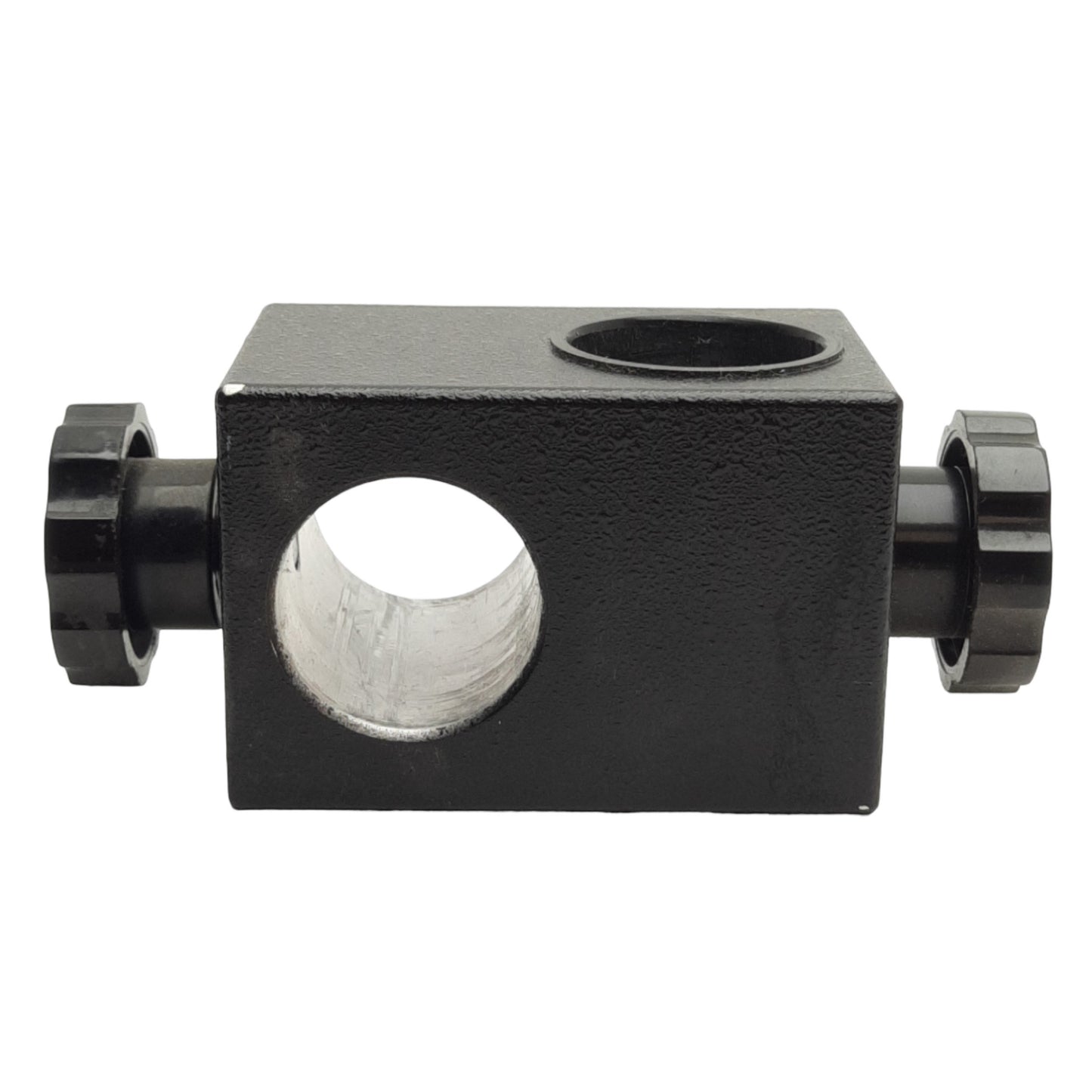 Used Microscope Boom Arm Stand 90° 2-Axis Pole Clamp, For 1.5" Diameter Poles