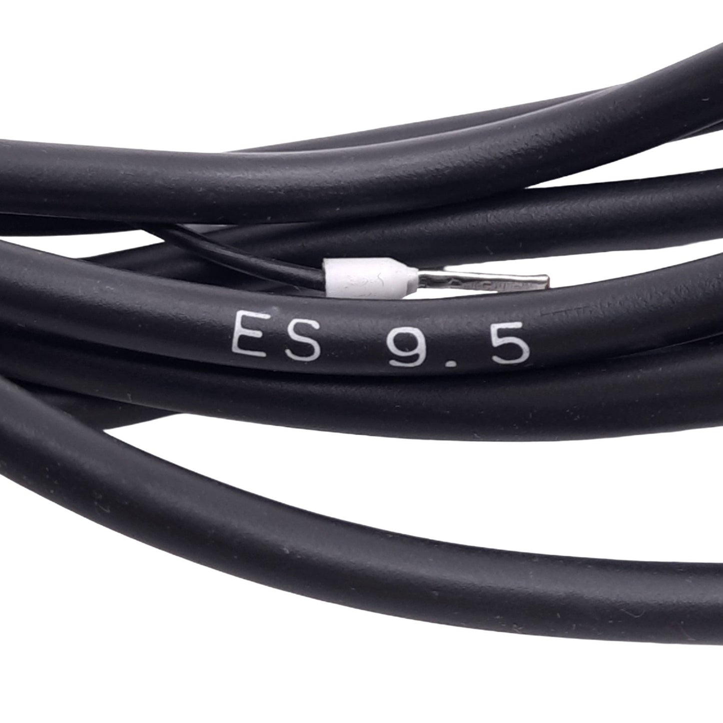 Used Baumer ES9.5 Sensor Cable, Push-On M8 3-Pin Female, 60VAC/DC, 8ft Length