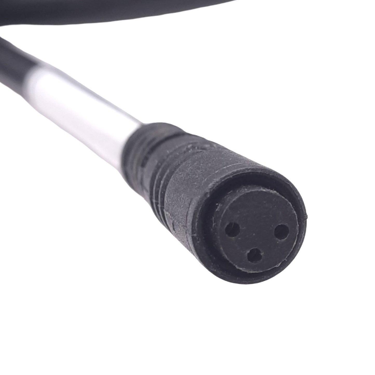 Used Baumer ES9.5 Sensor Cable, Push-On M8 3-Pin Female, 60VAC/DC, 8ft Length