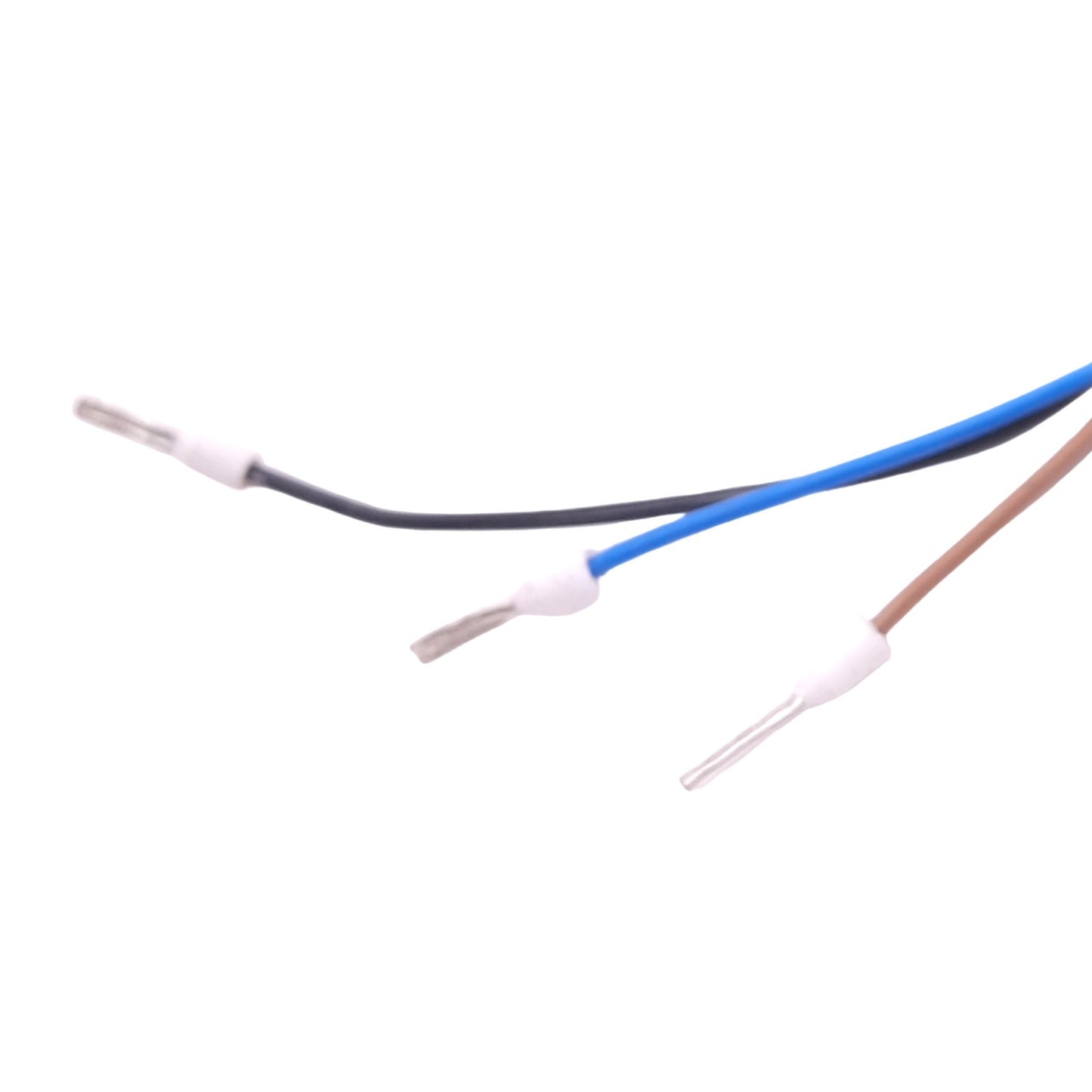 Used Baumer ES9.5 Sensor Cable, Push-On M8 3-Pin Female, 60VAC/DC, 8ft Length