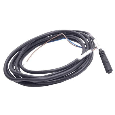 Used Baumer ES9.5 Sensor Cable, Push-On M8 3-Pin Female, 60VAC/DC, 8ft Length
